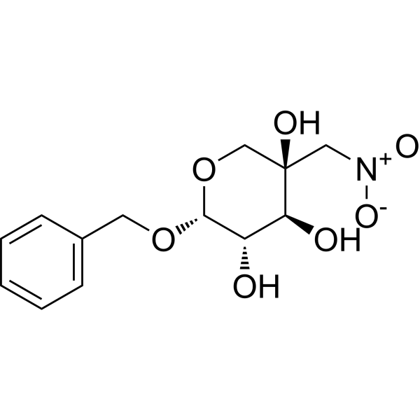 Phenylmethyl 4-C-(nitromethyl)-β-D-arabinopyranoside 383173-64-6